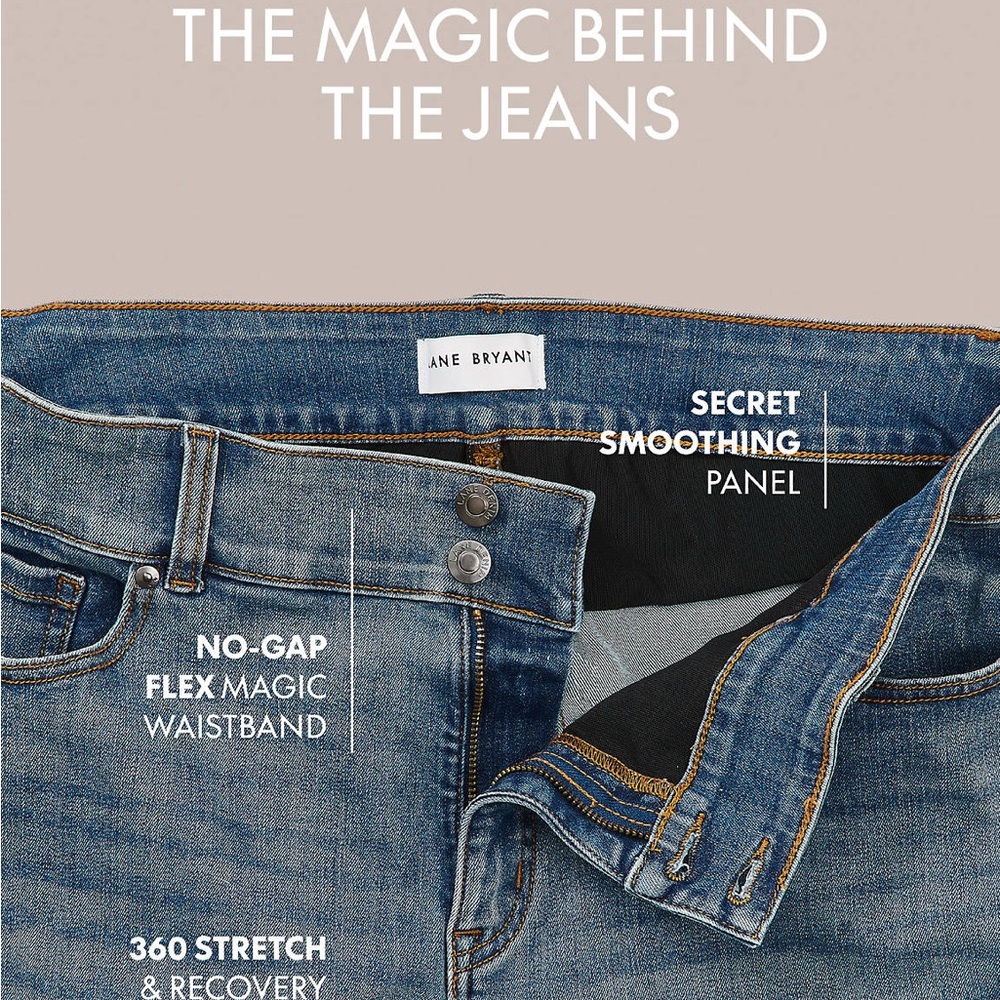 Lane Bryant • Tighter Tummy High Rise Bootcut Jeans - Picture 10 of 10